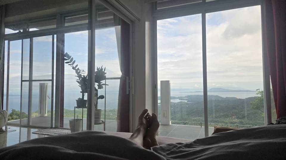 View from the master bedroom
